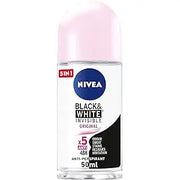 Nivea Roll On 50ml F/W Invisible Black&amp;Whit Off 15