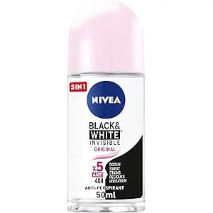 Nivea Roll On 50ml F/W Invisible Black&amp;Whit Off 15