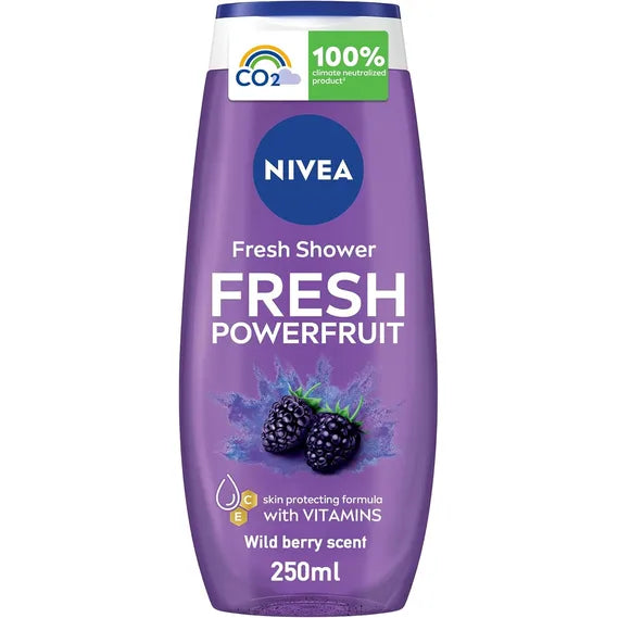 Nivea Shower Gel 250ml Fresh Power Fruit