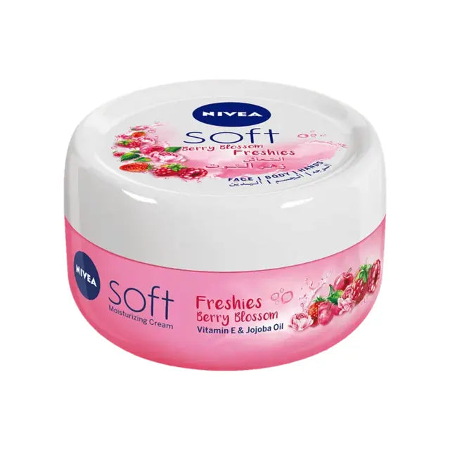 Nivea Soft Cream 100ml Berry Blossom