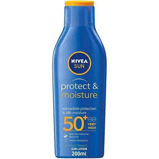 Nivea Sun Lotion Protect&amp;Moisture 50Spf 200ml