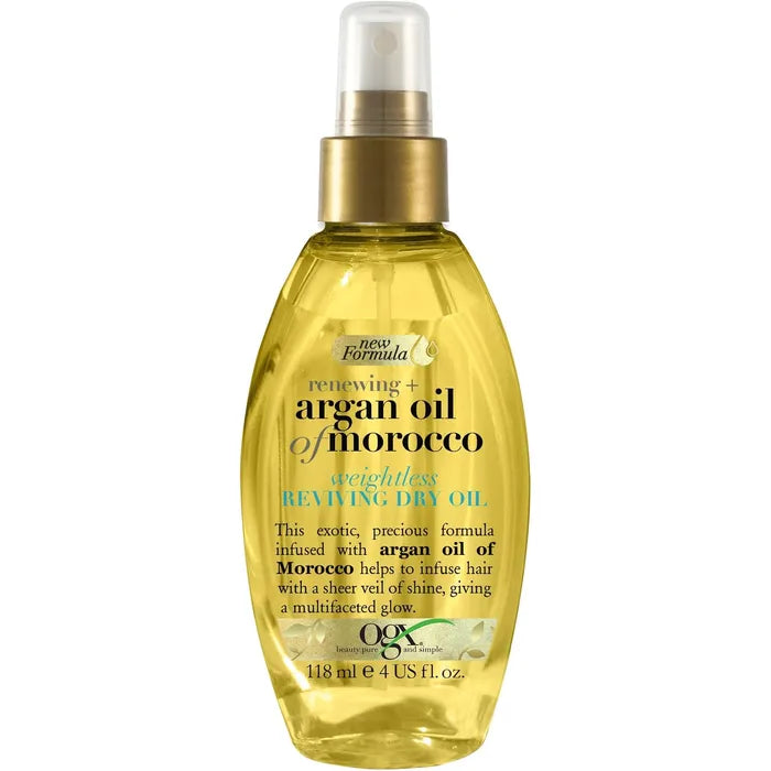 Ogx Argan Oil 118ml Reviving Dry Oil