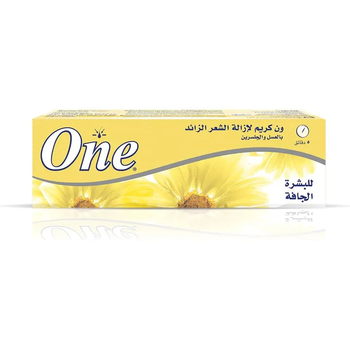 One Hair Removing 140gm Cream Honey (Dry Skin)
