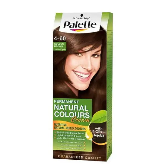 Palette Natural Color (4–60) Golden Brown New