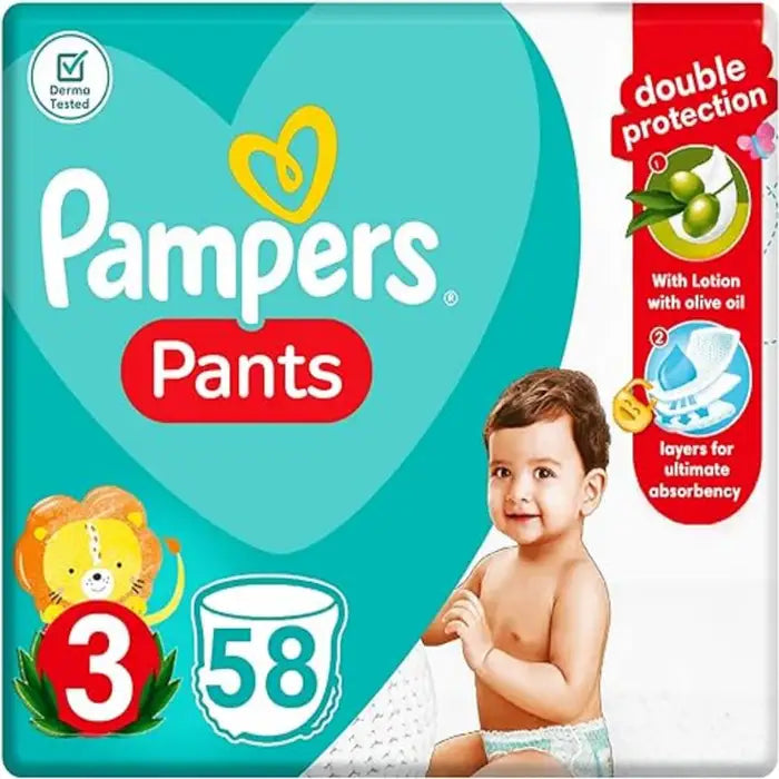Pampers Baby Pants NO.3 (58Pcs)