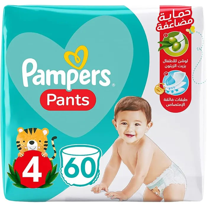 Pampers Baby Pants NO.4 (60 Pcs)