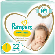 Pampers Premium Care NO.1 New Born 21&amp;22