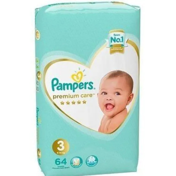 Pampers Premium Care NO.3 (64 Pcs)