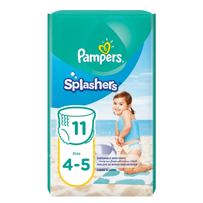 Pampers Splashers Pants 4/5 (9–15)KG (11PCS)