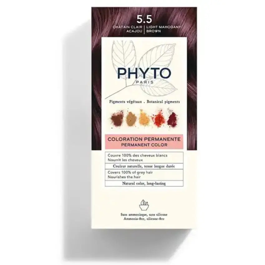 Phyto Hair Color NO.5.5 Light Mohangany Brown