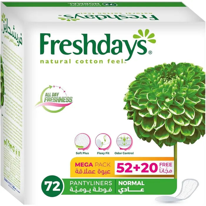 Private Freshdays Normal 72PcsOff