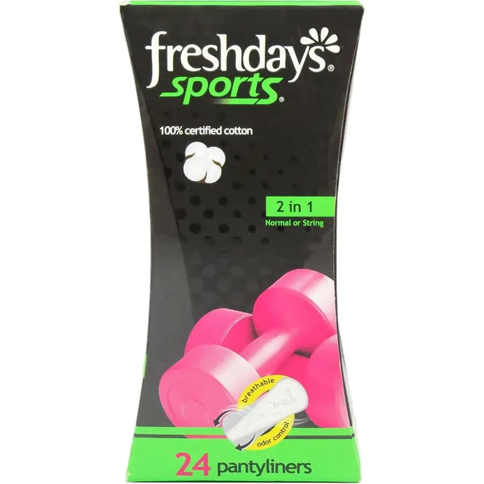 Private Freshdays Sports Normal 2IN1 24 Pcs