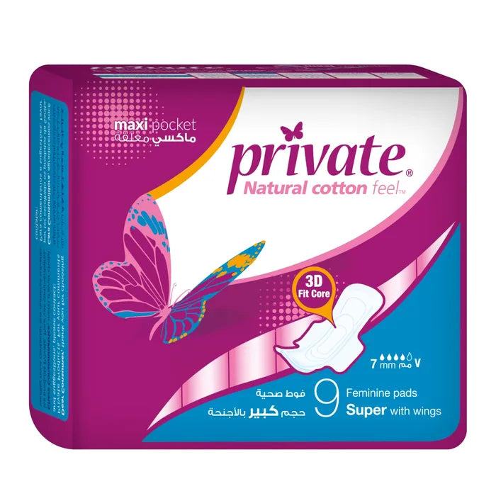 Private Maxi Super Large 3D Fitcore 7mm 9 Pcs