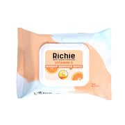 Richie Vitamin C Makeup Remover Wipes 25Pcs