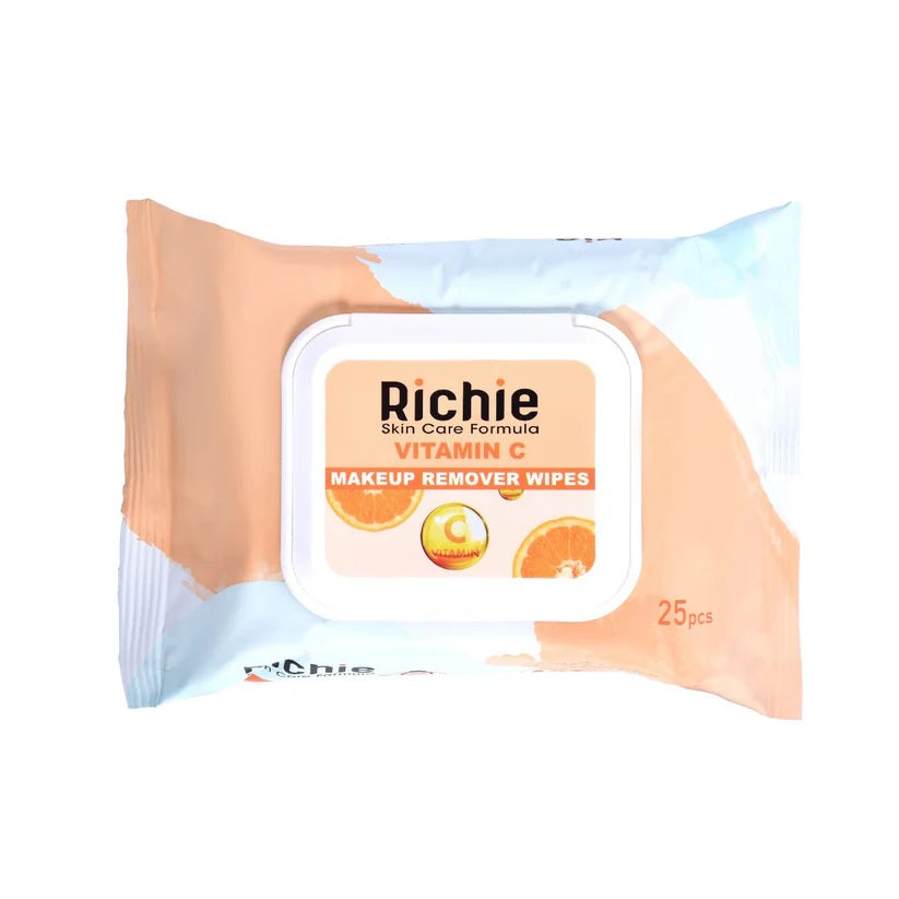 Richie Vitamin C Makeup Remover Wipes 25Pcs