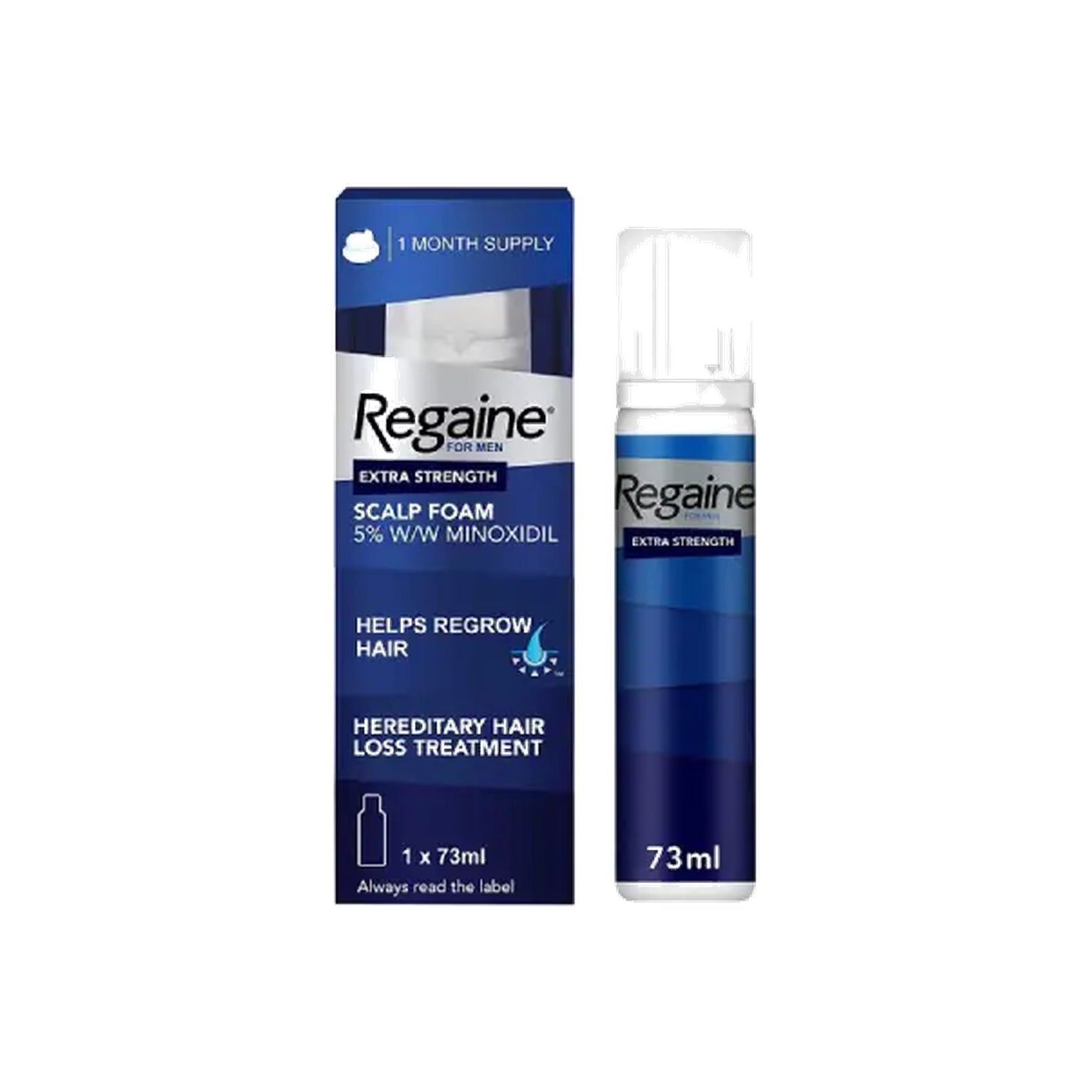 Regaine 5% Minoxidil Foam topical scalp treatment hair foam