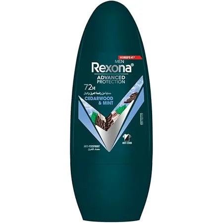 Rexona Roll – on 50ml Mint & Cedar Wood
