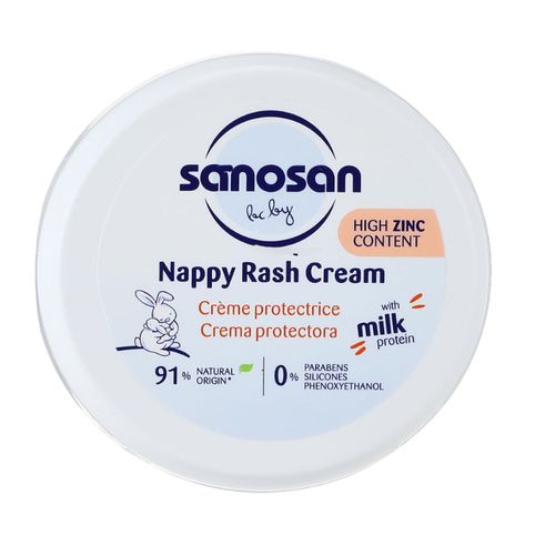 SANOSAN BABY DIAPER RASH CREAM ZINC 150ML