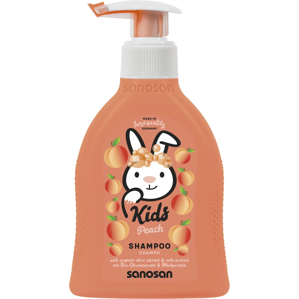 SANOSAN BATH&SHAMPOO PEACH 200ML