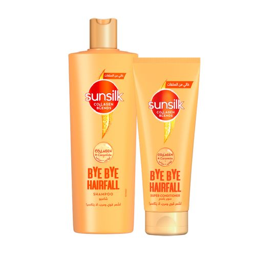 SUNSILK BYE BYE HAIR FALL SUPER SH&COND 350+170ML OFF