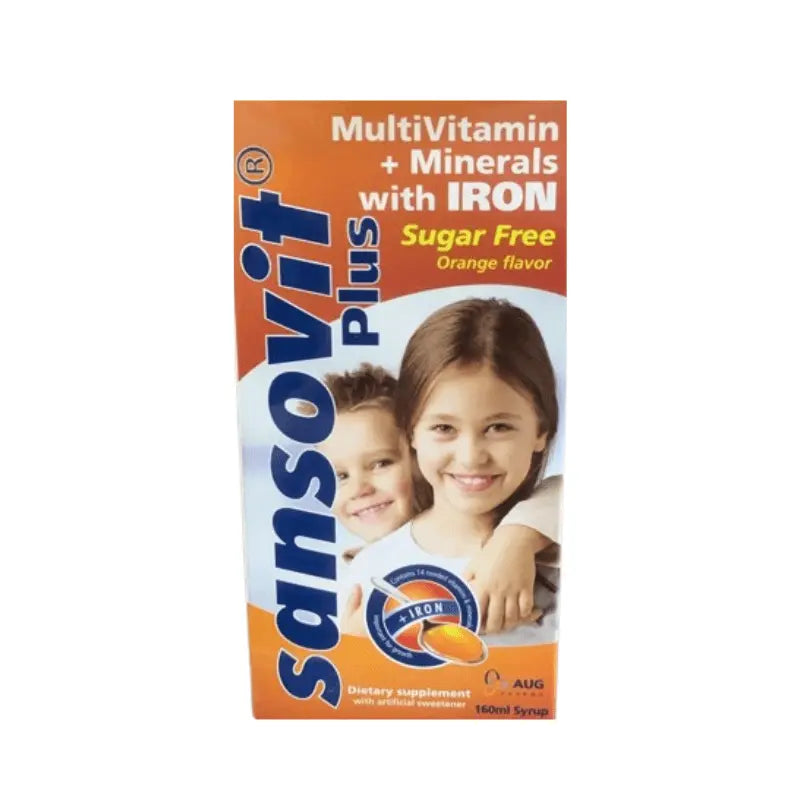 Sanso Vit Plus Iron Orange 160ml