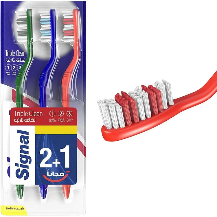 Signal Toothbrush Triple Clean (M) off 2+1
