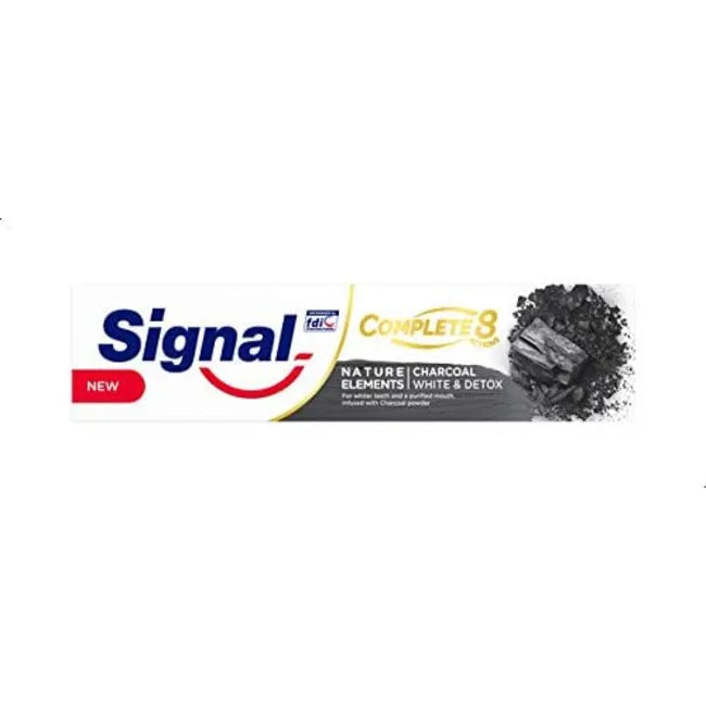 Signal Toothpaste 50ml comp8 Charcoal
