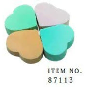 Sonata (87113) Heart-Shaped Makeup Sponge 4 Pieces