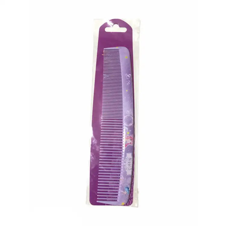 Sonata (89412)-Dual-Tooth Colorful Plastic Comb