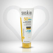 كريم واقي الشمس سوسكين فلويد الناعم لحماية الوجه والجسم SPF50+ - 125 مل