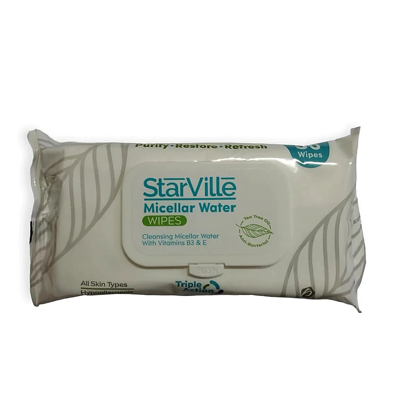 Starville Micller Water Wipes 50 Pcs