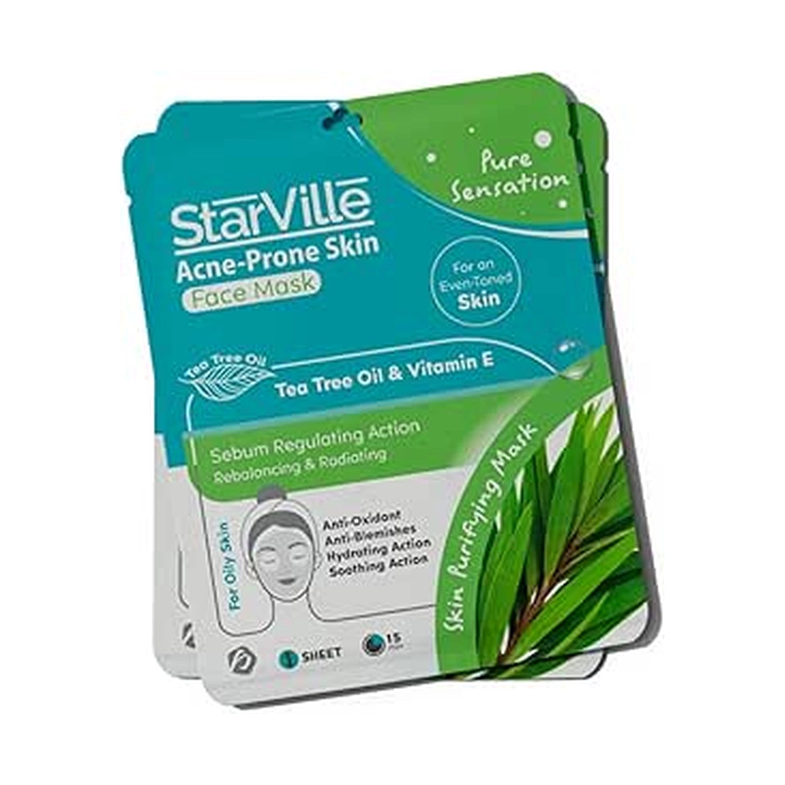 Starville Acne Prone Skin Face Mask 1PCS