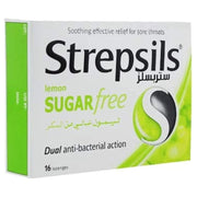 STREPSILS LEMON 16 LOZENGE Free Suger