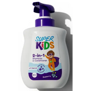 Super Kids Shampo & Conditioner 2in1 (Blueberry) 500ml