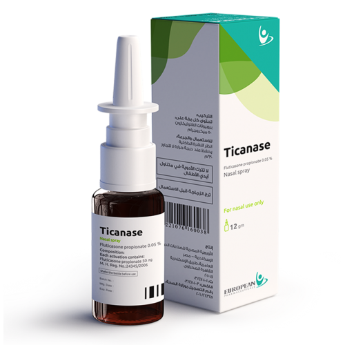TICANASE   NASAL SPRAY   12 GM