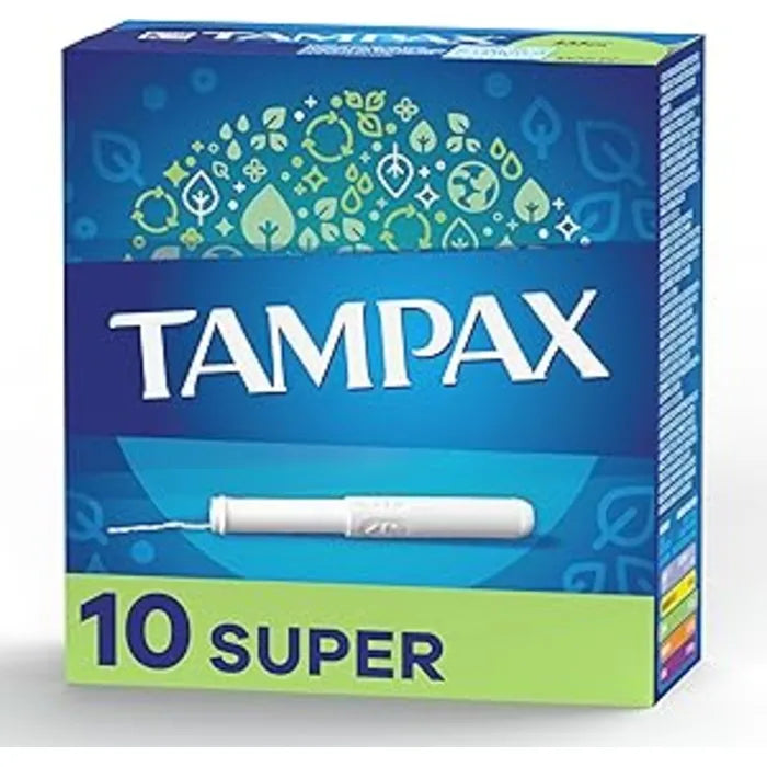 Tampax Super Tampons 10Pcs