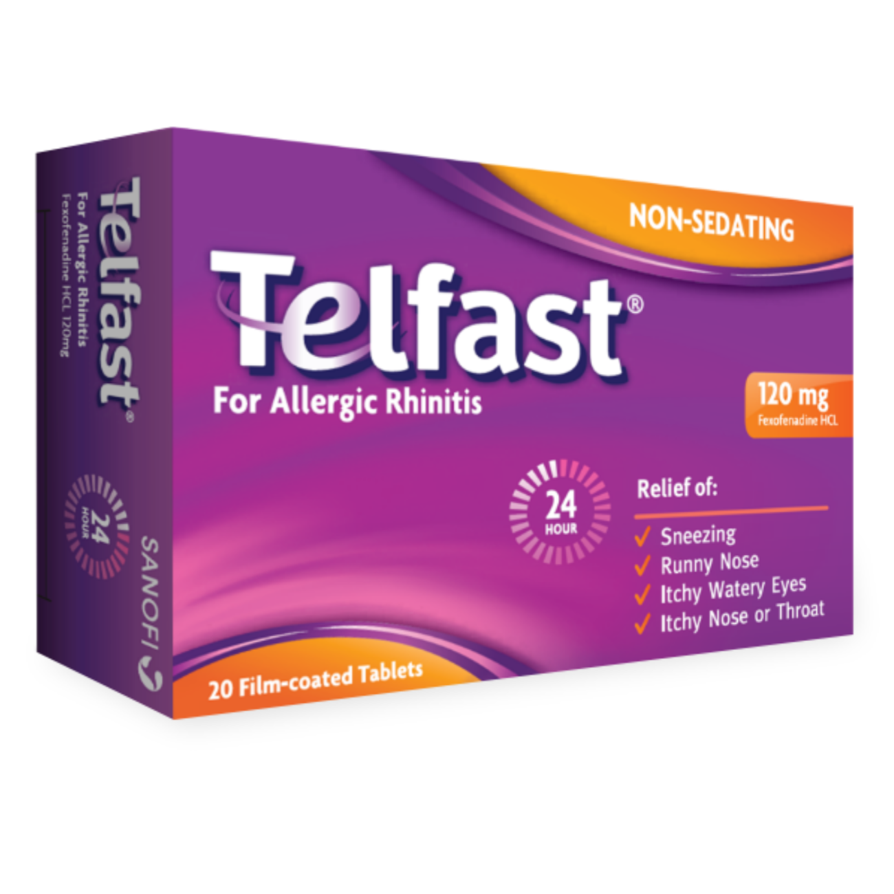 TELFAST  120  MG  20  TAB