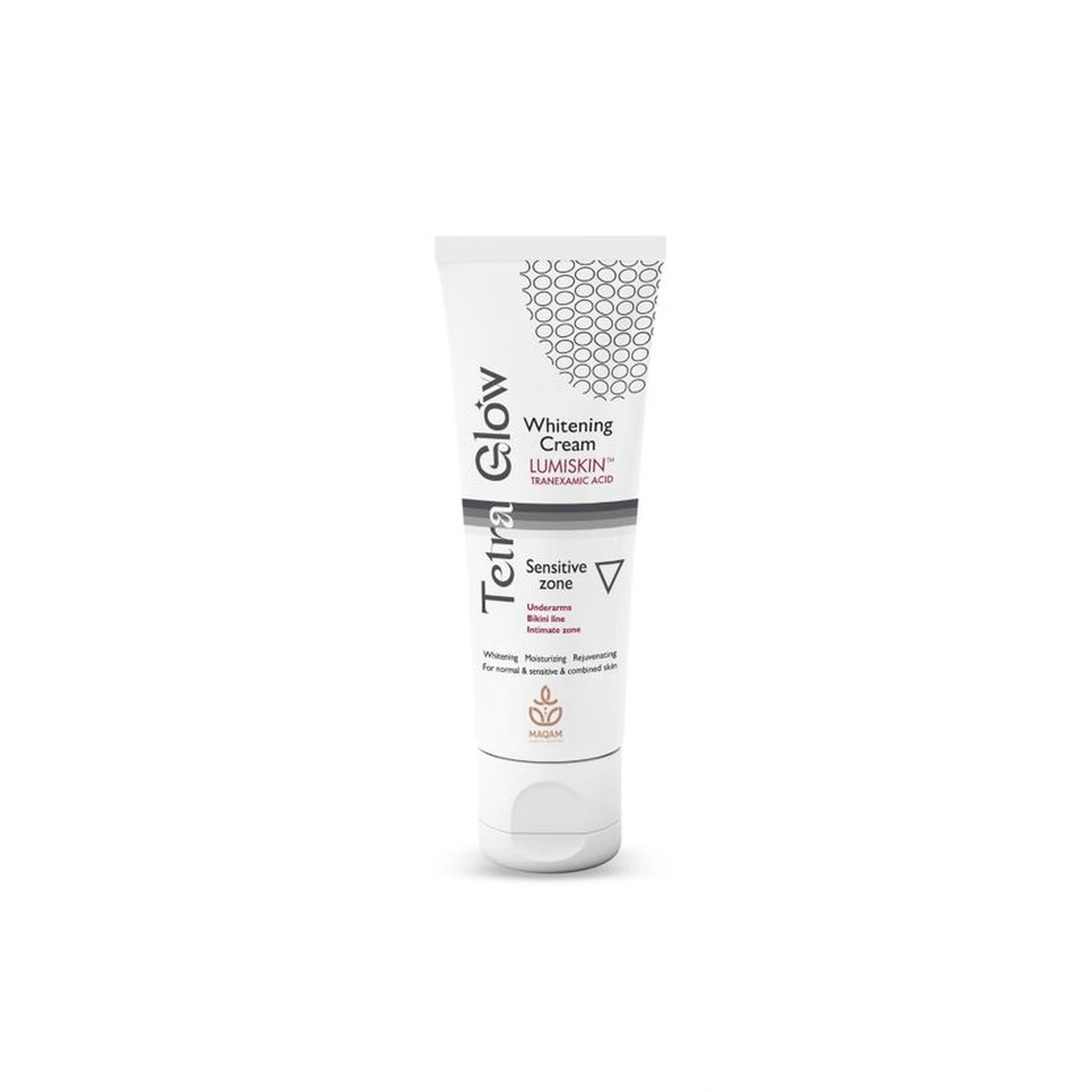 Tetra Glow Sensitive Zone Whitening Cream - 50ml