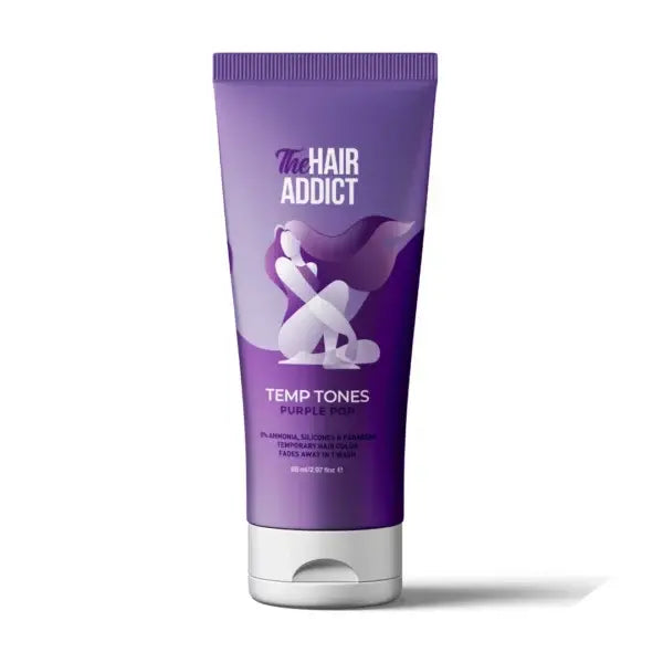 The Hair Addict Temp Tone Purple Pop 88ML