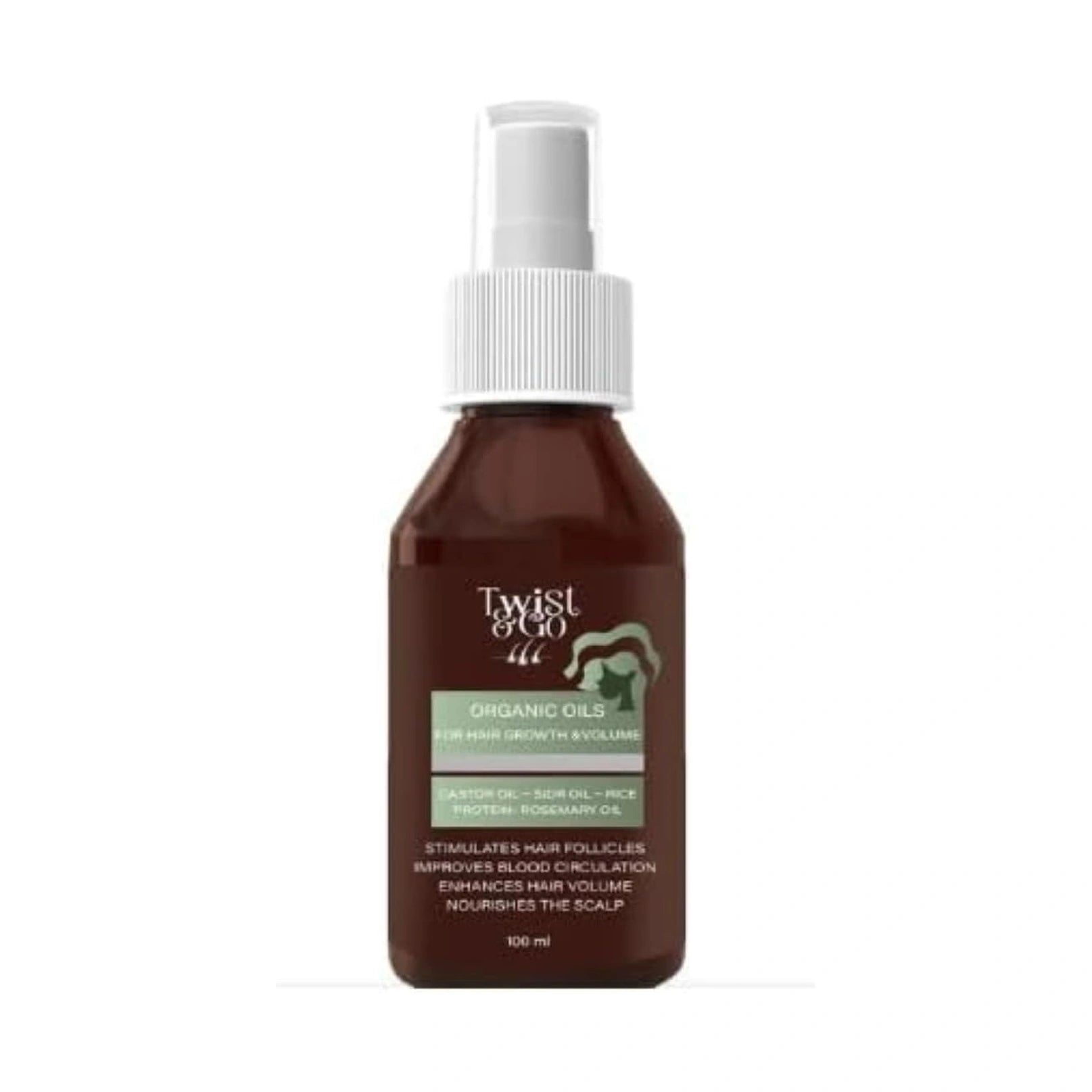 Twist&Go Organic Oils Growth&Volume 100ml