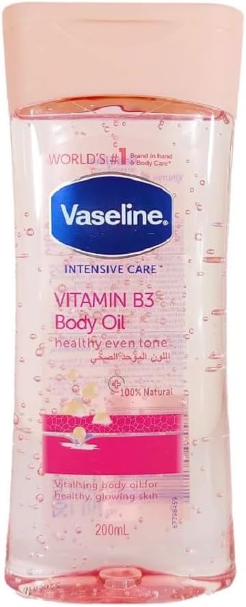 VASELINE BODY GEL OIL VIT B3 EVEN TONE 200ML