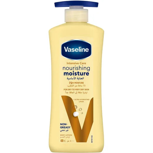 Vaseline Body Lotion 400ml Nourishing Moist