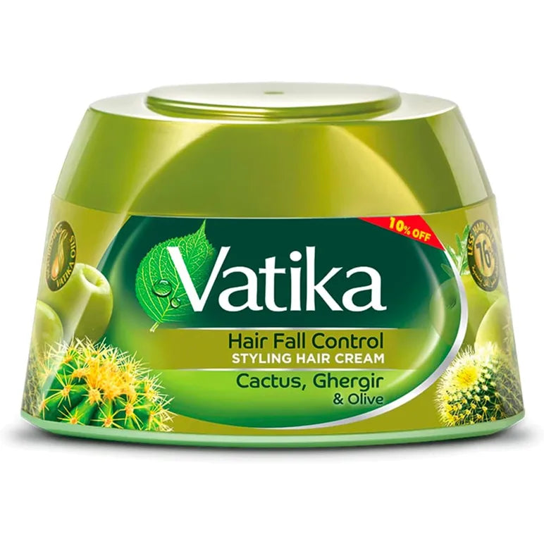 Vatika Hair Cream 125ml Olive &amp;Cactus زيتيoff