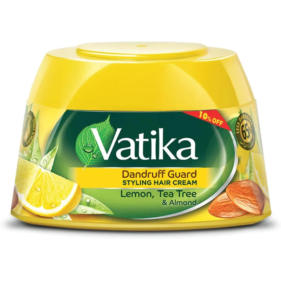 Vatika Hair Cream 210ml Lemon&amp;Tea Tree Off