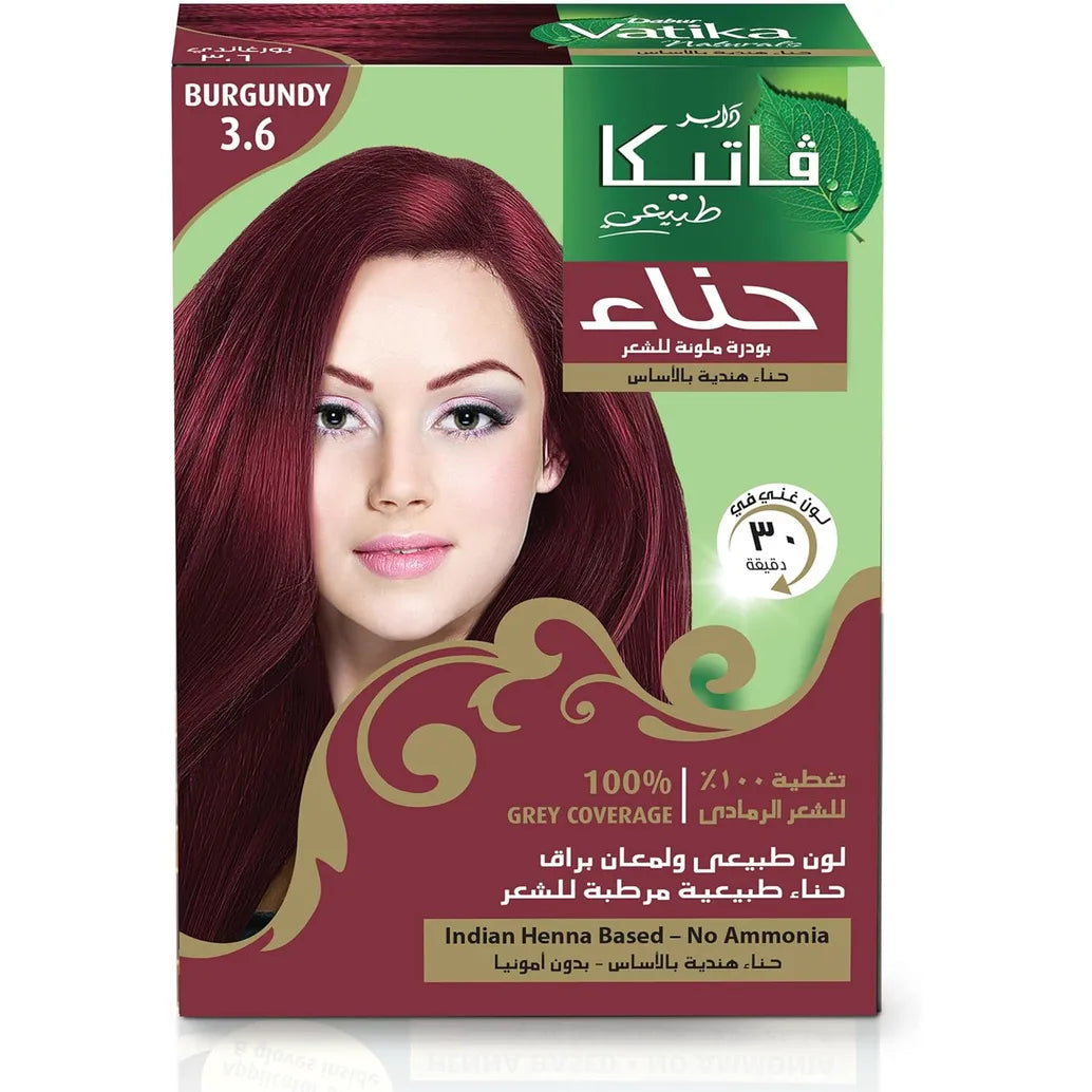 Vatika Henna Burgundy (6xBox)