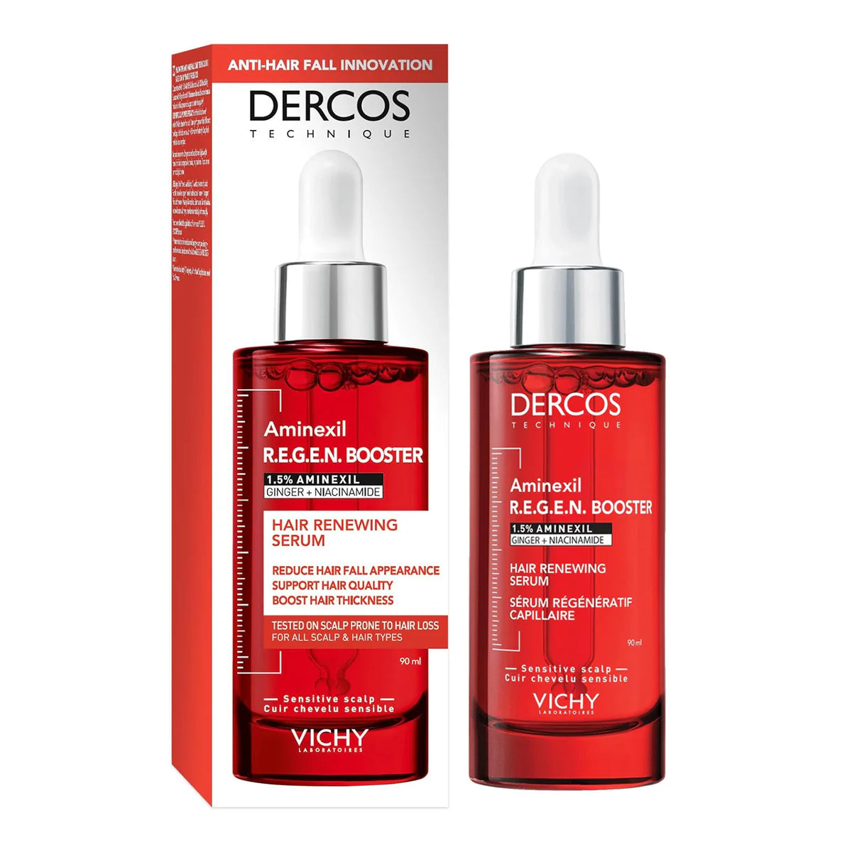 VICHY Dercos R.E.G.E.N Booster Hair Serum 90ml