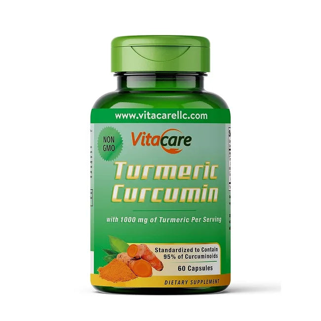 Vitacare Turmeric Curcumin 1000 mg 60 Cap