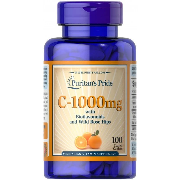 Vitamin-C 1000 mg 100 Tab (Puritans Pride)