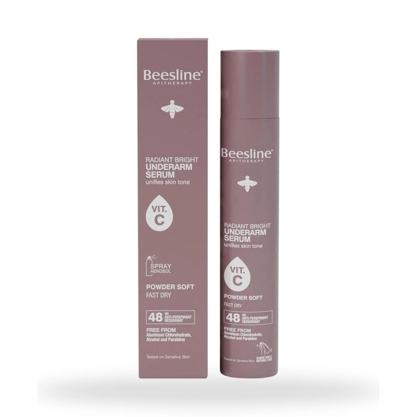 Beesline RAD BRI Underarm Serum 150ml Powder Soft