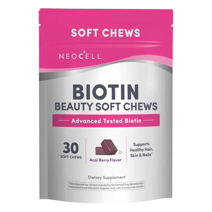 Biotin 10000mg 30 Soft Chew Neo Cell